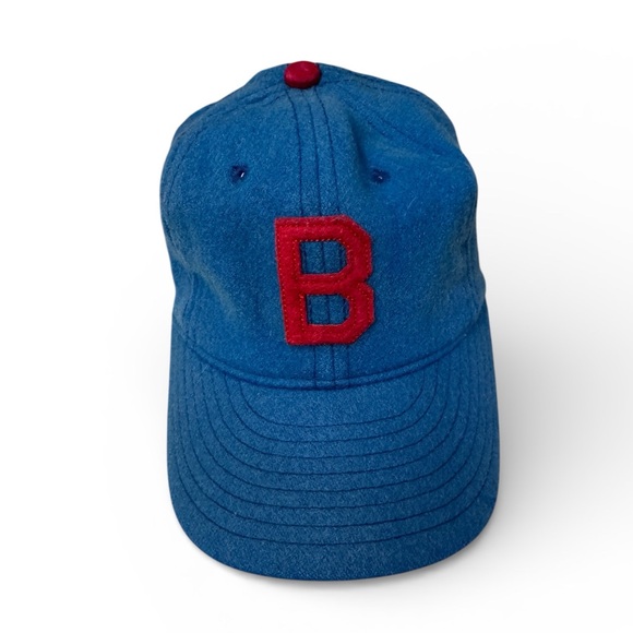 RARE Vintage Ebbets Field Flannels Brooklyn Bushwhicks Cap 7 3/8 Made in USA